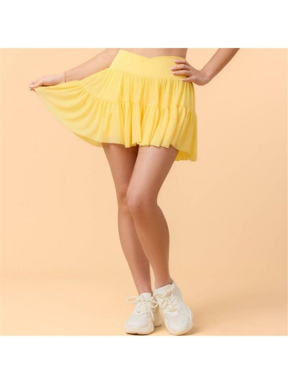Blogilates Women's Mommy & Me Ballerina Skort - Yellow - XL